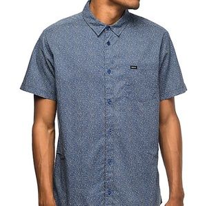 RVCA Speckles Navy & White